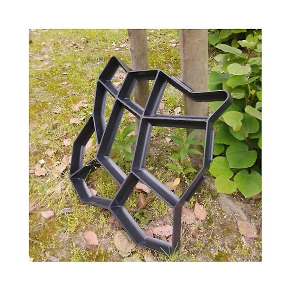 Betonform til havegulv, gør-det-selv belægningsform, manuel cementstiform som 35x35
