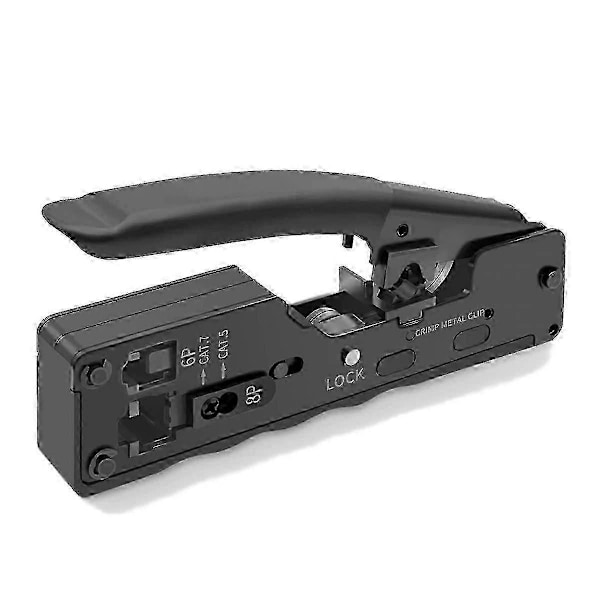 RJ45-puristuspihdit CAT5/CAT5E/CAT6/CAT6A/CAT7-verkkoliittimille, RJ45-verkkopistokkeille ja 6P RJ11 -puhelinliittimille