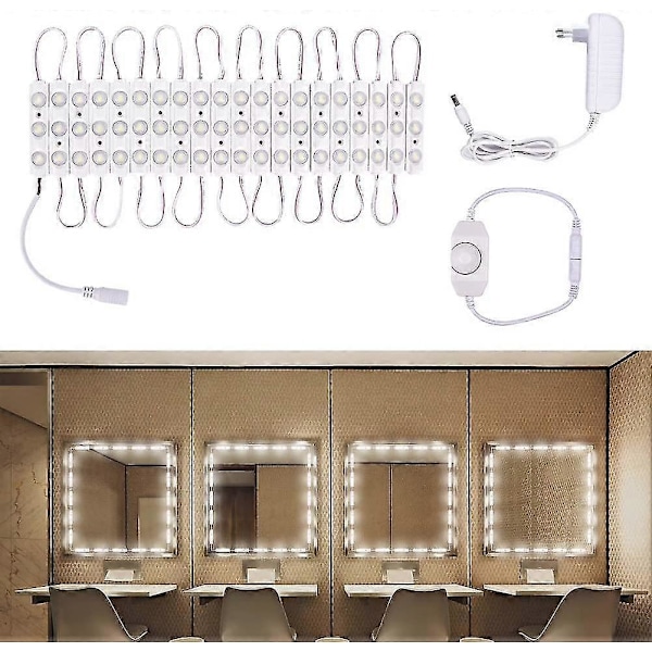 LED Speillys, Dimbar Speilbelysning, Lang Sminkelys