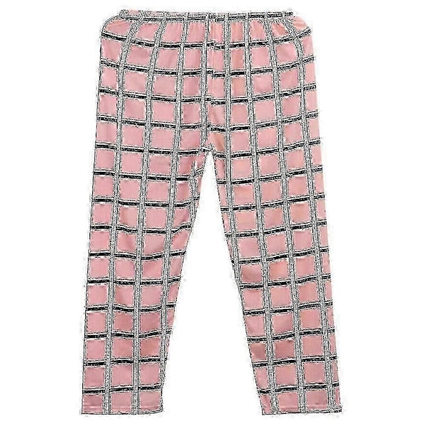 Dam Pyjamas Set Långärmad Tecknad Sovkläder Loungewear Pyjamas