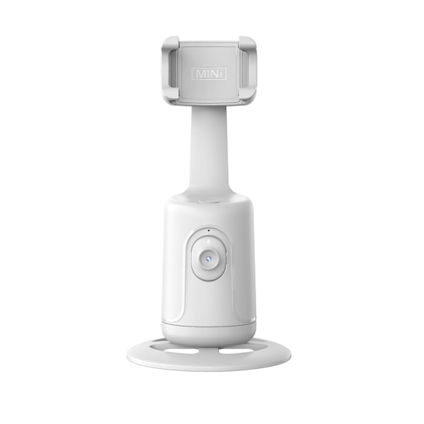 360 Auto-Tracking Smartphone-feste - Smart ansikts- og objektgjenkjenning - Allsidig selfiestang og stativ for håndfri video, vlogger og direktesending
