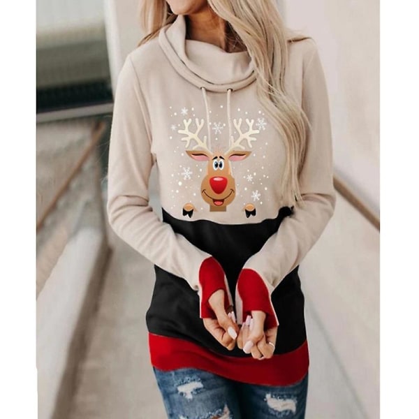 Kvinder Halloween Sweatshirts Græskar Ansigt Dansende Skeleton Skjorte Langærmet Sweater Funny Graphic Pullover style 10 L