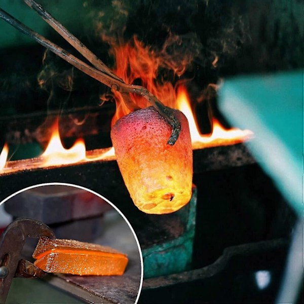 Nro 3 Piikarbidigrafiittiuunikuopat, uunikuopat metallin sulatukseen, kestävät, sulatusvalu Refin
