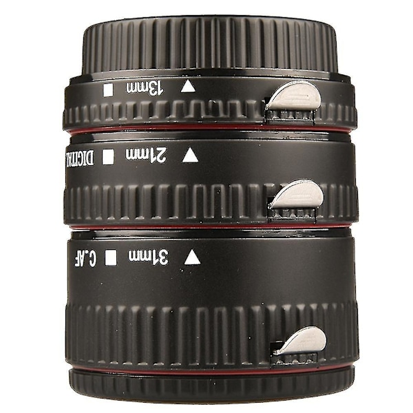 Automaattitarkennuksen makro-jatkoputkisarja Canon EF- ja EF-S -objektiiveille - 3 osan sarja