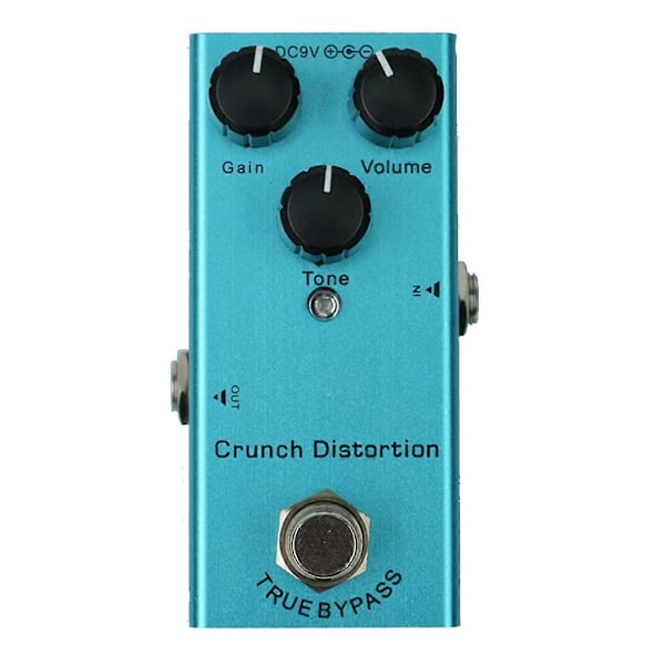 Elektrisk Gitarr Effekter Pedal Mini Crnch Distoriton