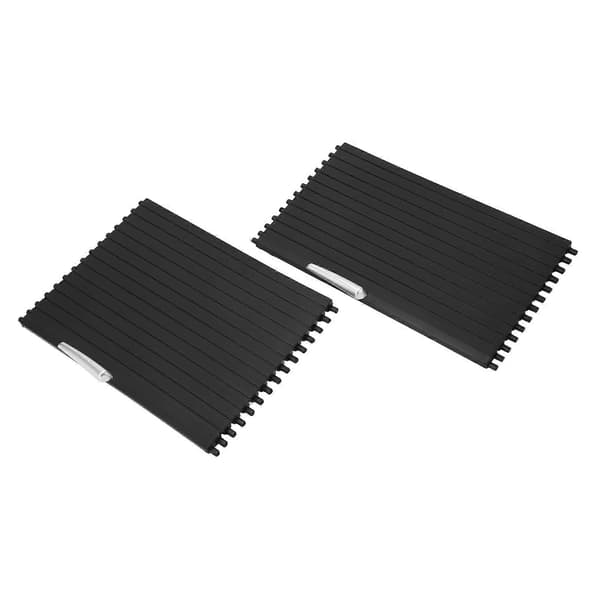 2 STK Front Konsoll Koppholder Rullegardin Deksel 51166954943 Erstatning for E70 X5 SAV E71 E72