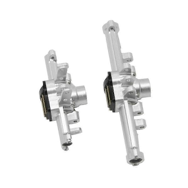 2kpl Metalliset Etu- ja Taka-akselin Kotelot Messinkiakselin Suojuksella Trx4m 1/18 Rc Crawler -auton Päivityksiin