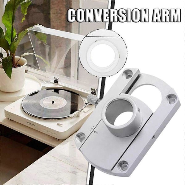 Phono Tonearm Konverteringsarm Plade Sæde Dedikerede Dele Indre Hul 20mm Udskiftning til Pladespiller L