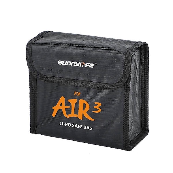 for Air 3 Batteri Eksplosjonssikker Veske Litium Sikkerhet Oppbevaringsveske Flammehemmende Beskyttelsesveske Ac