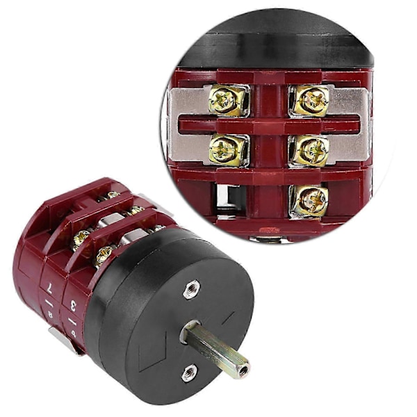 220V/380V 32A Dekkomlegger Maskin Motor Forover Revers Bryter Dreiebord Pedal Bryter