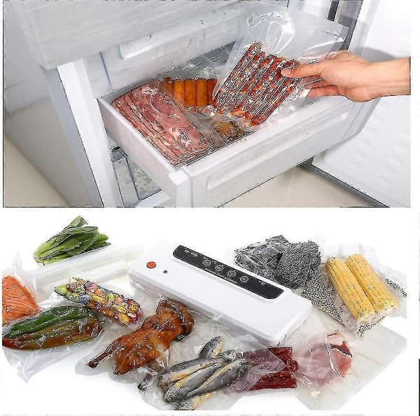 Matvakuumrulle, Vakuumförpackningspåsar Rullar