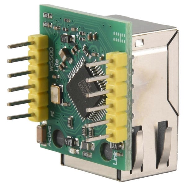W5500 Ethernet-verkkomoduli SPI-liitäntä Ethernet/TCP/IP-protokolla Yhteensopiva WIZ820Io:n kanssa