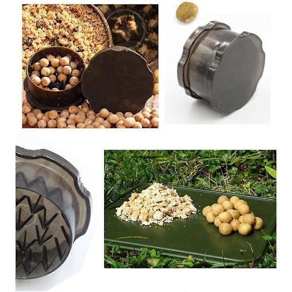 Plastik Bait Grinder Boks Bait Crusher Foderboks Karpefiske Bait Lokkemad Crusher