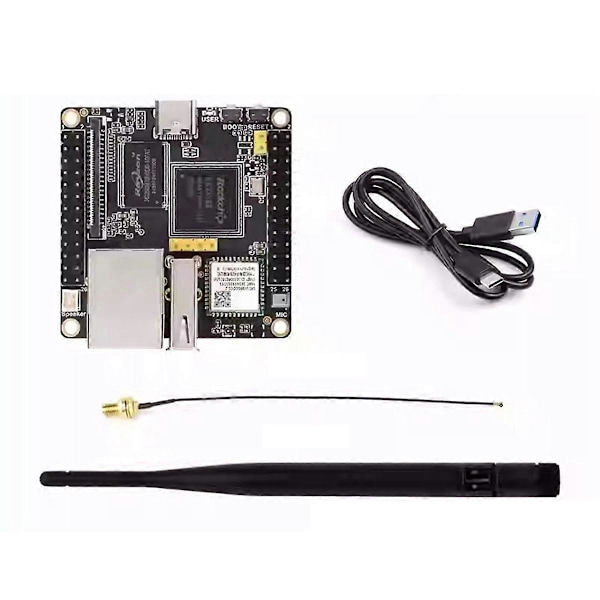 Til udviklingskort RK3308B med WIFI-modul indbygget EMMC-8GB 512MB DDR3 Codec Audio Decoder VAD M