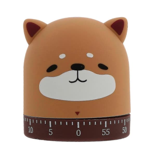 Tecknad Hundform Timer Matlagningsnedräkning Mekanisk Timer Kök Kock Klocka