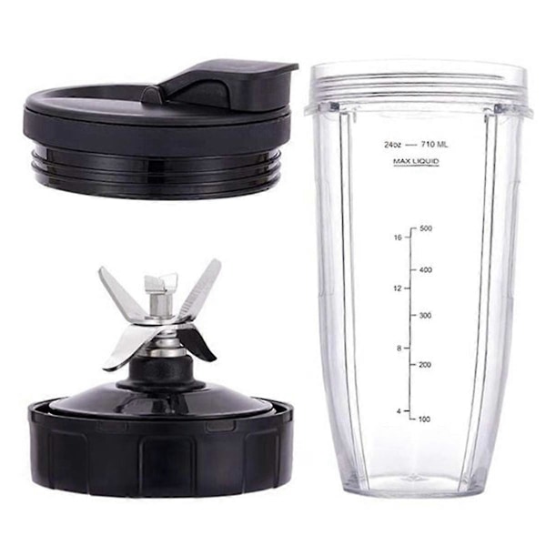 Blenderin varaosat, 24 unssin kuppi, 7-eväinen uuttoterä, Auto IQ BN801 SS101 BL480-30 BL -malleille
