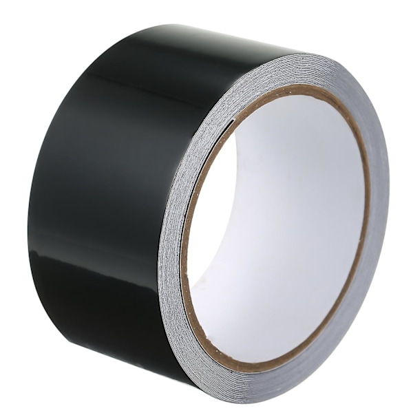 Bildekorationsmærkat til vinduesbeklædning dørtrim mat sort/blank sort/3D kulfiber sort valgfri