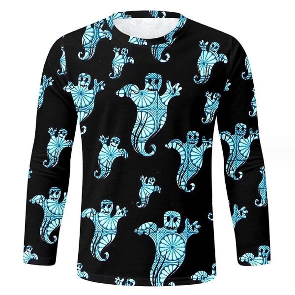 Græskar skjorte Halloween skjorter til mænd O Lantern Herre T-shirt style 12 XL
