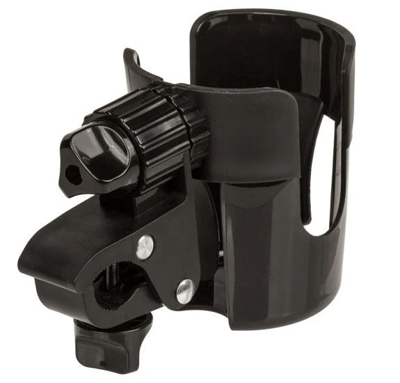 Sykkelkoppholder - drikkeholder - styrefestet svart