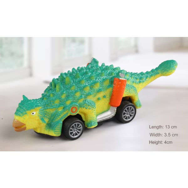 Dinosauriebilar - 4-pack