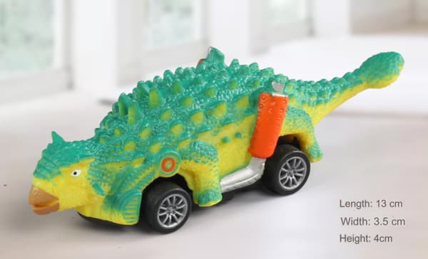 Dinosaurukset-autot - 4 kpl pakkaus
