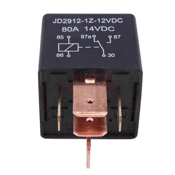 3X 80A DC 12V 5-Pin DIY Strömrelä Bil Lastbil Fordon