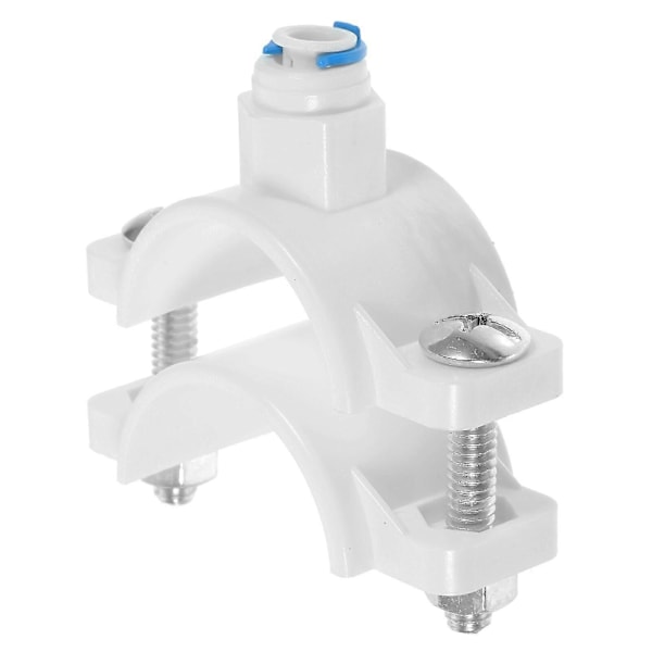 Avloppssadel med 1/4 tums snabbkoppling Plast Vattenfilter Klammer
