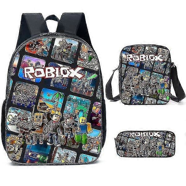 Stykke Roblox Rygsæk Skoletaske Rejsetasker