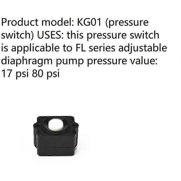 Vattenpumpskopplingar Vattenpumpskopplingar Tryckströmbrytare Membranpumpskopplingar Serie DP Membranpump Switchd