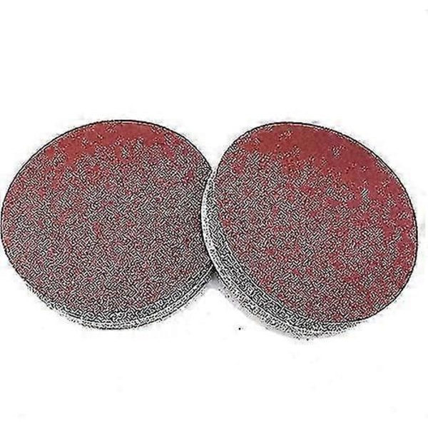 30 stk. 180 mm runde slibeskiver til slibemaskine korn 60/80/120/180/240/400 rundt sandpapir slibeark