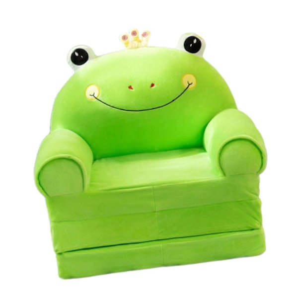 Børne Sofa Toddler Stol Konvertibel Sofa til Lounger 2 i 1 Tegneserie Toddler Sofa Fold Ud til Hjemme Stue Legeværelse