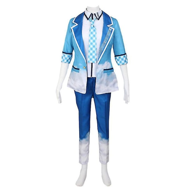 Halloween Anime Farverig Scene Azusawa Kohane Cosplay Kostume Voksen Mænd Kvinder Tenma Tsukasa Sangdragt Halloween Sømandskostume Høj kvalitet Men XL