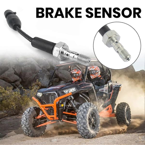 Bremsesensor for Polaris Rzr1000 Hydraulisk Bremsekabel Ledningsbryter Sensor Erstatning Perfekt Passform Tilbehør Xi