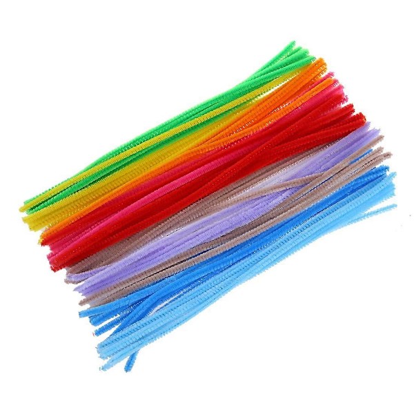 100-pack Flerfärgade Piprensare