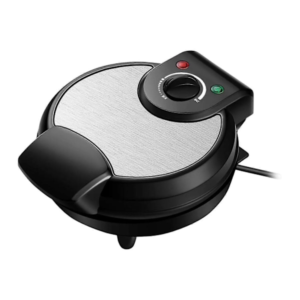 Mini Våffeljärn 1200W Pannkakstillverkning med Temperaturkontroll Våffelbakplatta