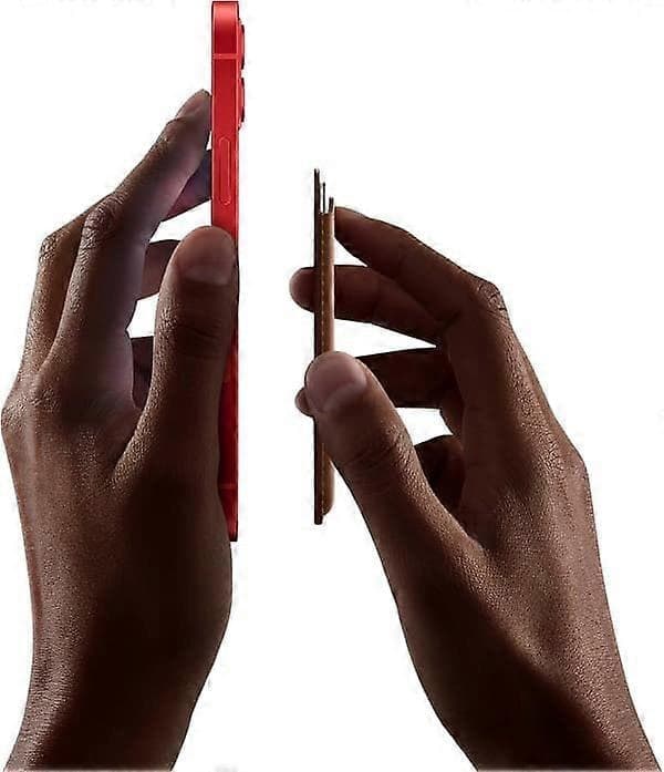 Apple iPhone FineWoven-pung med MagSafe sort