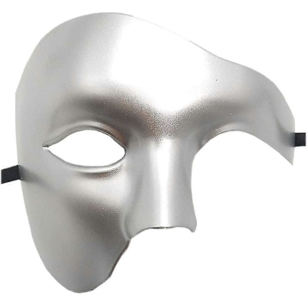 Masquerade Maskeerausnaamio Vintage Oopperan Kummitus Yksisilmäinen Puolinaamio Puku
