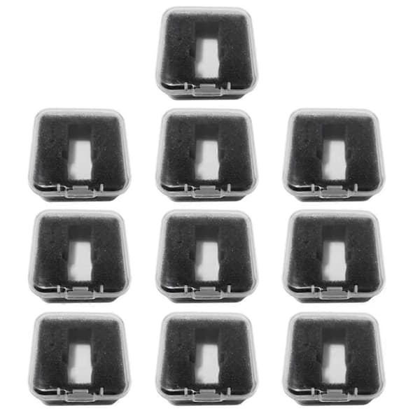 10 stk. platespillerstift displaykasse - Stiftholder