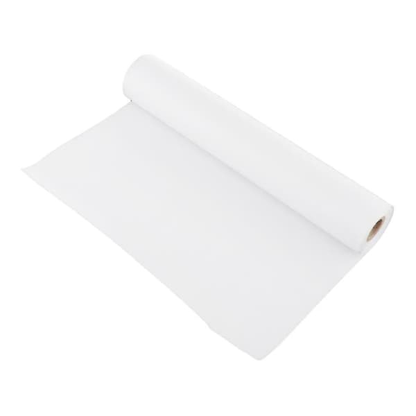 Rulle med 10m Vitt Ritpapper Återvinningsbart Konstmaterial Högkvalitativt Återvinningsbart Papper