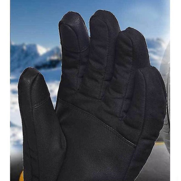 Vintervarmerhandsker El-opvarmede handsker Batteristrøm Varmehandsker/skicykel Motorcykeltilbehør til mænd Kvinder Julegaver til mænd