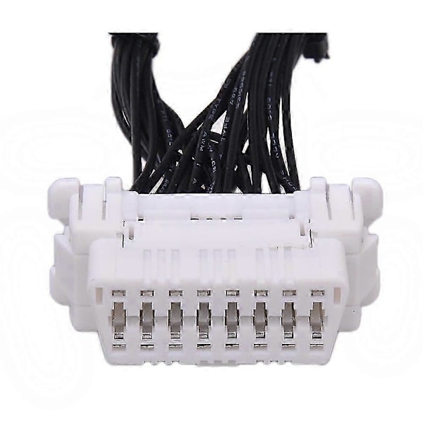 30 CM OBD2 J1962 Y 16-pin Splitter Forlænger Auto Bil Forlængerkabel Adapter