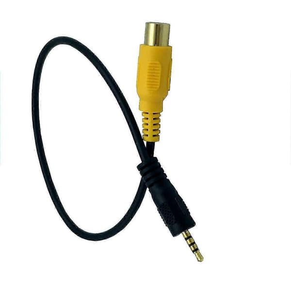 RCA til 2.5mm AV-IN Kabel Bakkamera til GPS 2.5mm 0.