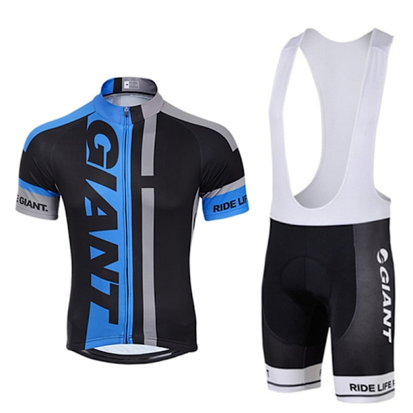 2023 Miesten lyhythihainen set Ropa Ciclismo Hombre Summer GIANT Pyöräilyvaatteet Outdoot Bib Shortsit Puku Pyöräilyasu Photo Color-12 3XL