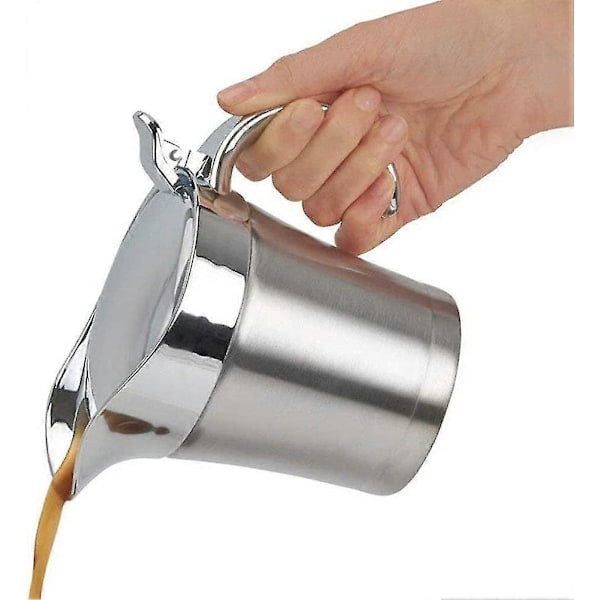 500ml Dobbeltisoleret Sovsekande / Sovsekande i Rustfrit Stål med Låg, Opbevaring