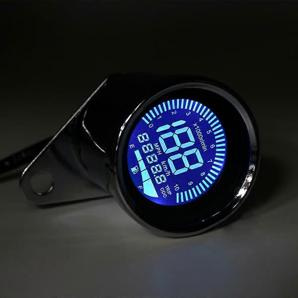 Motorsykkel Dashboard Digitalt Speedometer Turteller Oljenivåmåler Kilometerstand