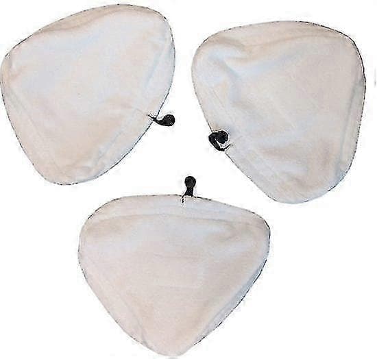 H2O/Aqua Laser - Mikrofiberdukar 3-delars set vit