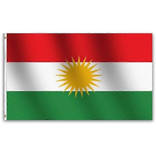 Kurdistan Flagg - 150 x 90 cm 85