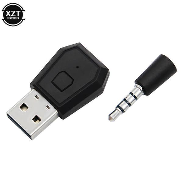 Ny Bluetooth-dongel för PS4 3.5mm Bluetooth 4.0+EDR USB-adapter USB-adapter för PS4 stabil prestanda Bluetooth-headset