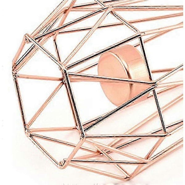 Metall Ljusstakar Geometriska Ljusstakar Ljuslykta Bordsdekoration