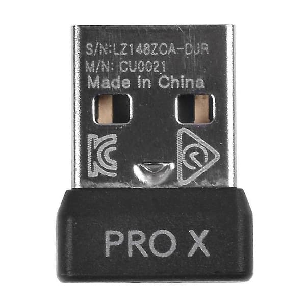 USB-dongle musemottakeradapter erstatning for Logitech G Pro X Superlight trådløs gamingmus Black